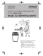 Preview for 1 page of Hitachi AJ-S60TX User Manual
