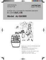 Hitachi AJ-S80MX User Manual preview