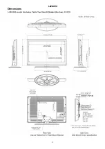 Preview for 4 page of Hitachi Alpha L42A404 Service Manual