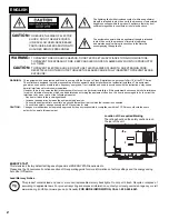 Предварительный просмотр 2 страницы Hitachi Alpha Series L40A105A Owner'S Manual