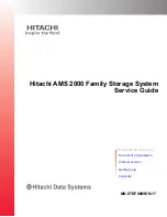 Preview for 1 page of Hitachi AMS 2100 Service Manual