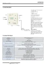 Предварительный просмотр 6 страницы Hitachi ATW-KNX-02 Manual