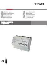 Preview for 1 page of Hitachi ATW-MBS-02 Instruction Manual
