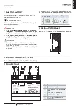 Preview for 7 page of Hitachi ATW-MBS-02 Instruction Manual