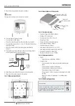 Preview for 8 page of Hitachi ATW-RTU-05 Installation And Operation Manual