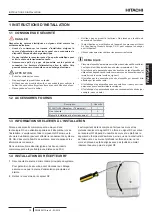 Предварительный просмотр 25 страницы Hitachi ATW-RTU-05 Installation And Operation Manual