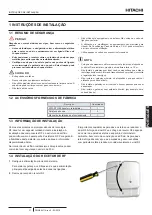 Предварительный просмотр 37 страницы Hitachi ATW-RTU-05 Installation And Operation Manual