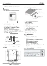 Предварительный просмотр 44 страницы Hitachi ATW-RTU-05 Installation And Operation Manual