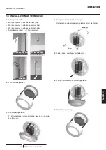 Предварительный просмотр 45 страницы Hitachi ATW-RTU-05 Installation And Operation Manual