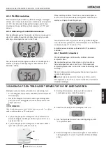 Предварительный просмотр 47 страницы Hitachi ATW-RTU-05 Installation And Operation Manual