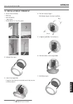 Предварительный просмотр 57 страницы Hitachi ATW-RTU-05 Installation And Operation Manual