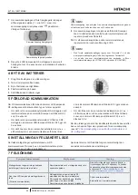 Предварительный просмотр 60 страницы Hitachi ATW-RTU-05 Installation And Operation Manual