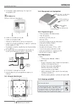 Предварительный просмотр 62 страницы Hitachi ATW-RTU-05 Installation And Operation Manual