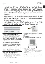 Предварительный просмотр 20 страницы Hitachi ATW-RTU-07 Installation And Operation Manual