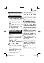 Preview for 69 page of Hitachi AW 130 Handling Instructions Manual