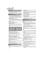 Preview for 12 page of Hitachi AW 150 Handling Instructions Manual