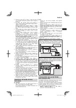 Preview for 39 page of Hitachi AW18DBL Handling Instructions Manual