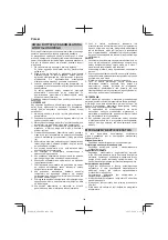 Preview for 144 page of Hitachi AW18DBL Handling Instructions Manual