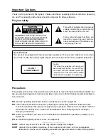 Preview for 3 page of Hitachi AX-M131U Operating Instructions Manual