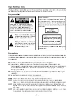 Предварительный просмотр 2 страницы Hitachi AX-M136i Instruction Manual