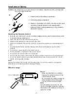 Preview for 8 page of Hitachi AX-M136i Instruction Manual