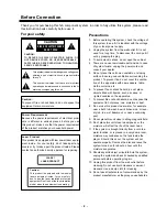 Предварительный просмотр 3 страницы Hitachi AX-M140 Instruction Manual