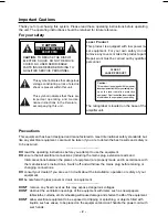 Предварительный просмотр 3 страницы Hitachi AX-M76 Instruction Manual