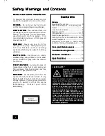Preview for 2 page of Hitachi AX-M90 Instruction Manual