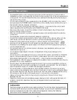 Предварительный просмотр 5 страницы Hitachi AXF100E Instruction Manual