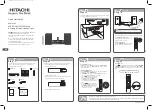 Hitachi AXM846E Quick Start Manual preview