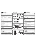 Preview for 2 page of Hitachi AXM949E Quick Start Manual