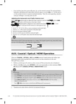 Предварительный просмотр 20 страницы Hitachi AXS240BTU Instruction Manual