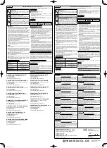 Preview for 4 page of Hitachi BCL-10UB Instruction Manual