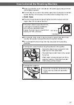 Preview for 27 page of Hitachi BD-80XAV Operating & Installation Instructions Manual