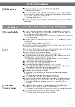 Предварительный просмотр 5 страницы Hitachi BD-80YCV Operating & Installation Instructions Manual