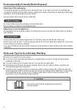 Предварительный просмотр 2 страницы Hitachi BD-D100GV Instruction Manual