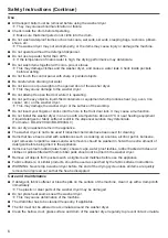 Предварительный просмотр 6 страницы Hitachi BD-D100GV Instruction Manual