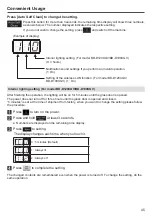 Предварительный просмотр 45 страницы Hitachi BD-D100GV Instruction Manual