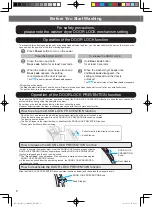 Preview for 8 page of Hitachi BD-SG100CJ Operating & Installation Instructions Manual