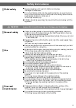 Preview for 5 page of Hitachi BD-W75AAE Operating & Installation Instructions Manual