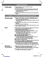 Preview for 5 page of Hitachi BD-W80PAE Operating & Installation Instructions Manual