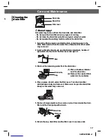 Preview for 17 page of Hitachi BD-W80PAE Operating & Installation Instructions Manual