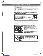 Preview for 25 page of Hitachi BD-W80PAE Operating & Installation Instructions Manual