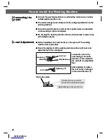 Preview for 26 page of Hitachi BD-W80PAE Operating & Installation Instructions Manual