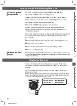 Preview for 28 page of Hitachi BD-W80PSP Operating & Installation Instructions Manual