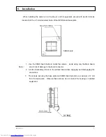 Preview for 8 page of Hitachi BE-IR20 Operation Manual