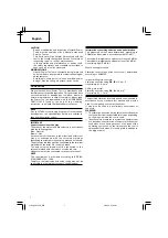 Preview for 8 page of Hitachi BEETLE /LDV 13SS Handling Instructions Manual