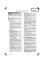 Preview for 9 page of Hitachi BEETLE /LDV 13SS Handling Instructions Manual