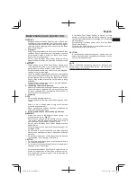 Preview for 7 page of Hitachi BL 26200 Handling Instructions Manual