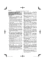 Preview for 8 page of Hitachi BL 26200 Handling Instructions Manual